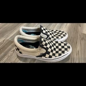 Mens 3.5/Womens 5 Vans Black and White Checks